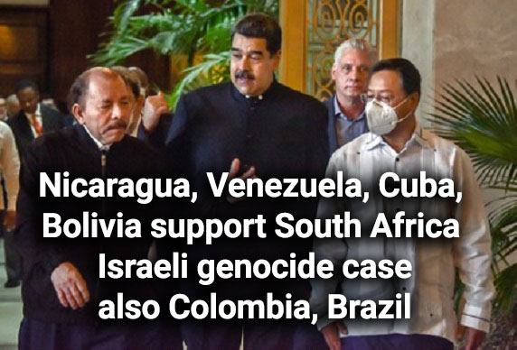 Venezuela & ALBA News 1.12.2024: Latin American support for South Africa’s Genocide case against Israel; Venezuela Condemns US Supreme Court ruling on&nbsp;CITGO
