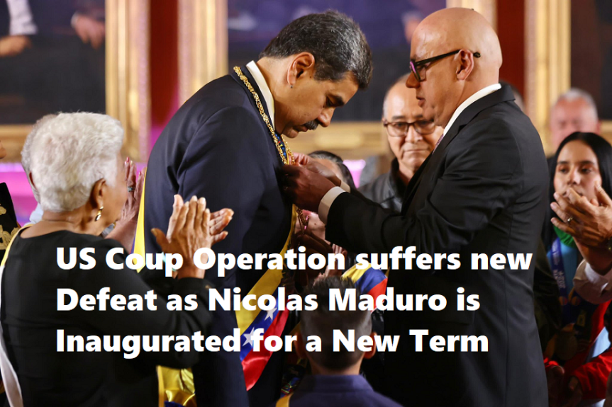 Venezuela & ALBA News 1.10.2025: US “Regime Change” again Defeated as President Maduro Reinaugurated; The “Human Rights Industry”; Will the Cuban Revolution survive the storm of 2025; US bounty on Maduro now&nbsp;$25M