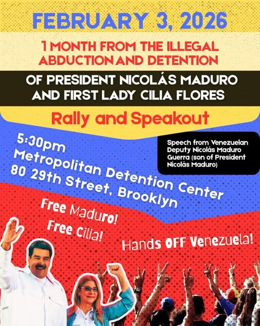 Venezuela & ALBA News 2.2.2026, #590: Washington Focuses on Destroying the Cuban Revolution; International Campaign to Free President&nbsp;Maduro
